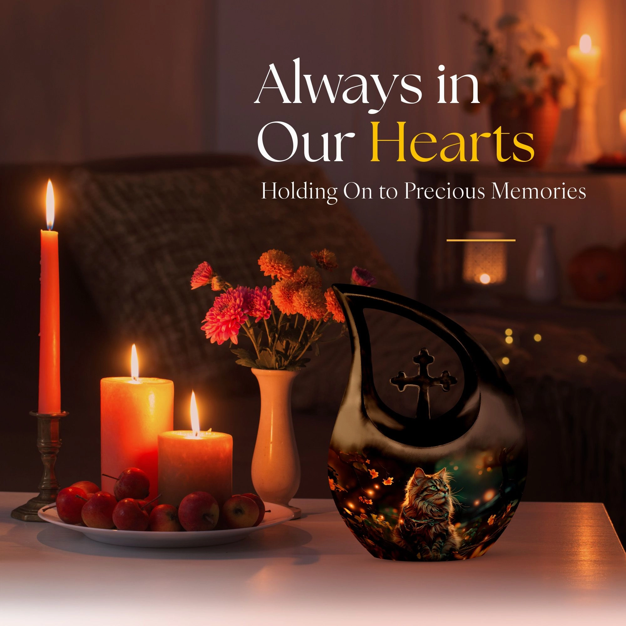 Golden Hour Urn: Containers For Ashes After Cremation
