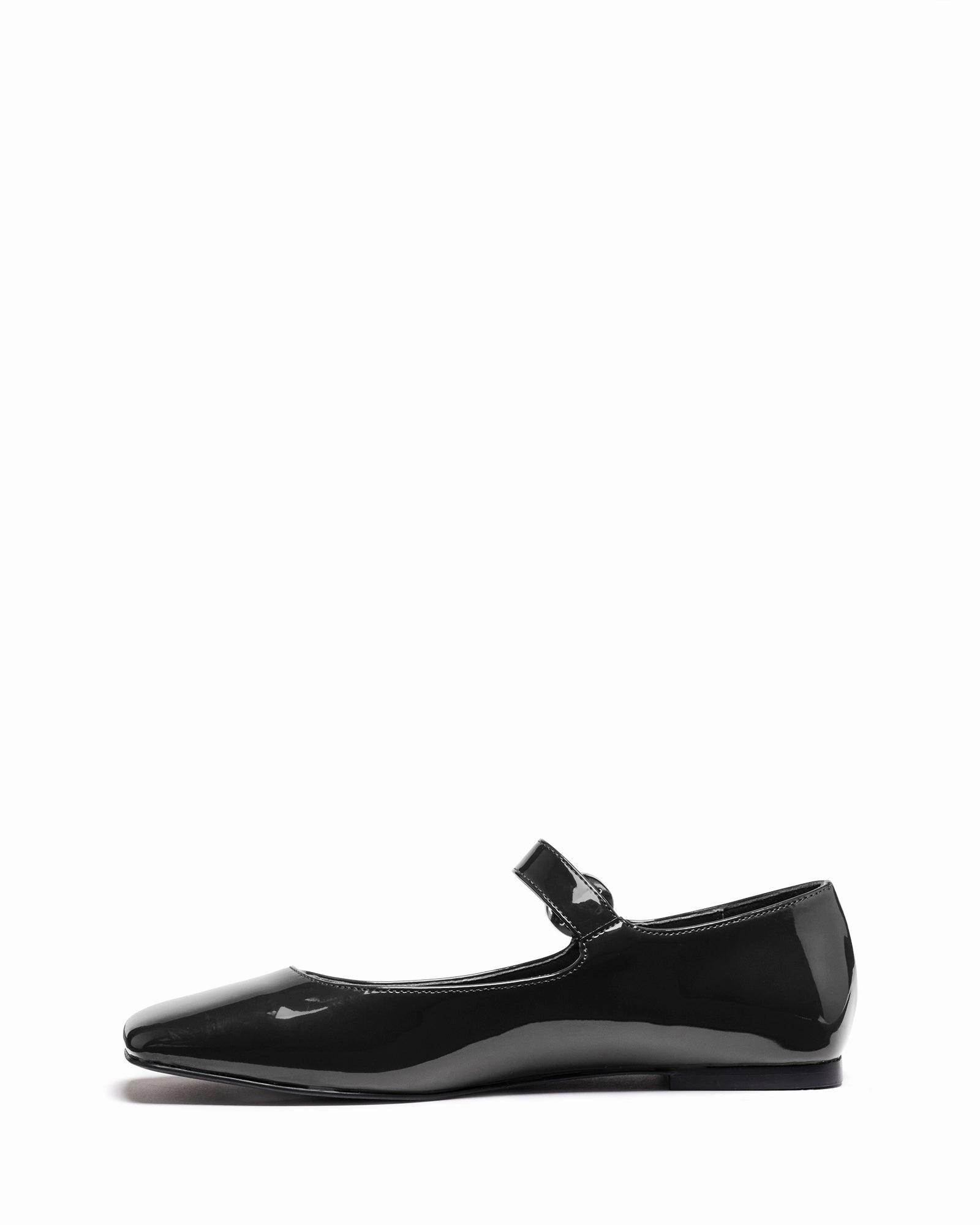 Gracee Ballet Flat Black Patent