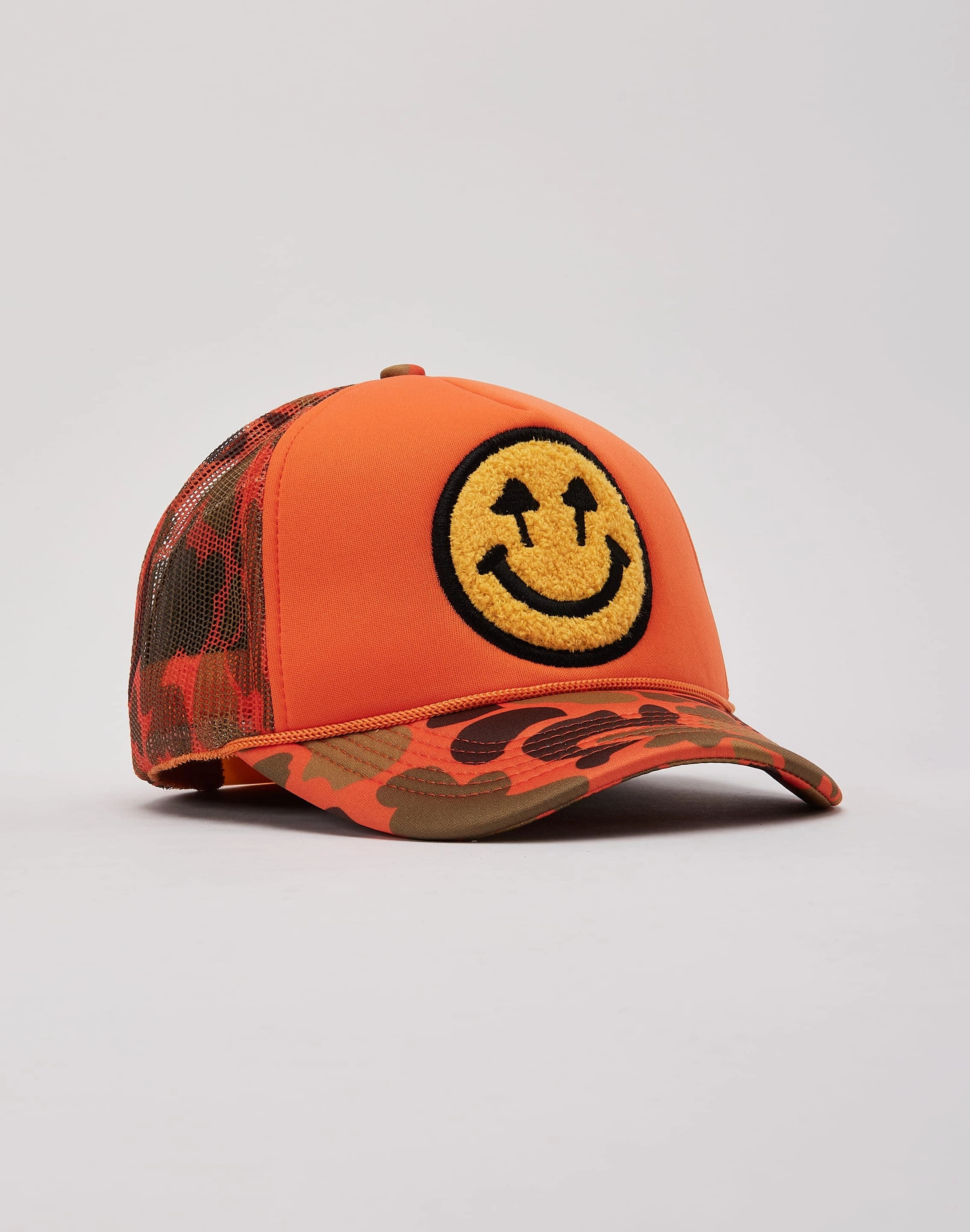 Happy Caps Double Blind Trucker Hat