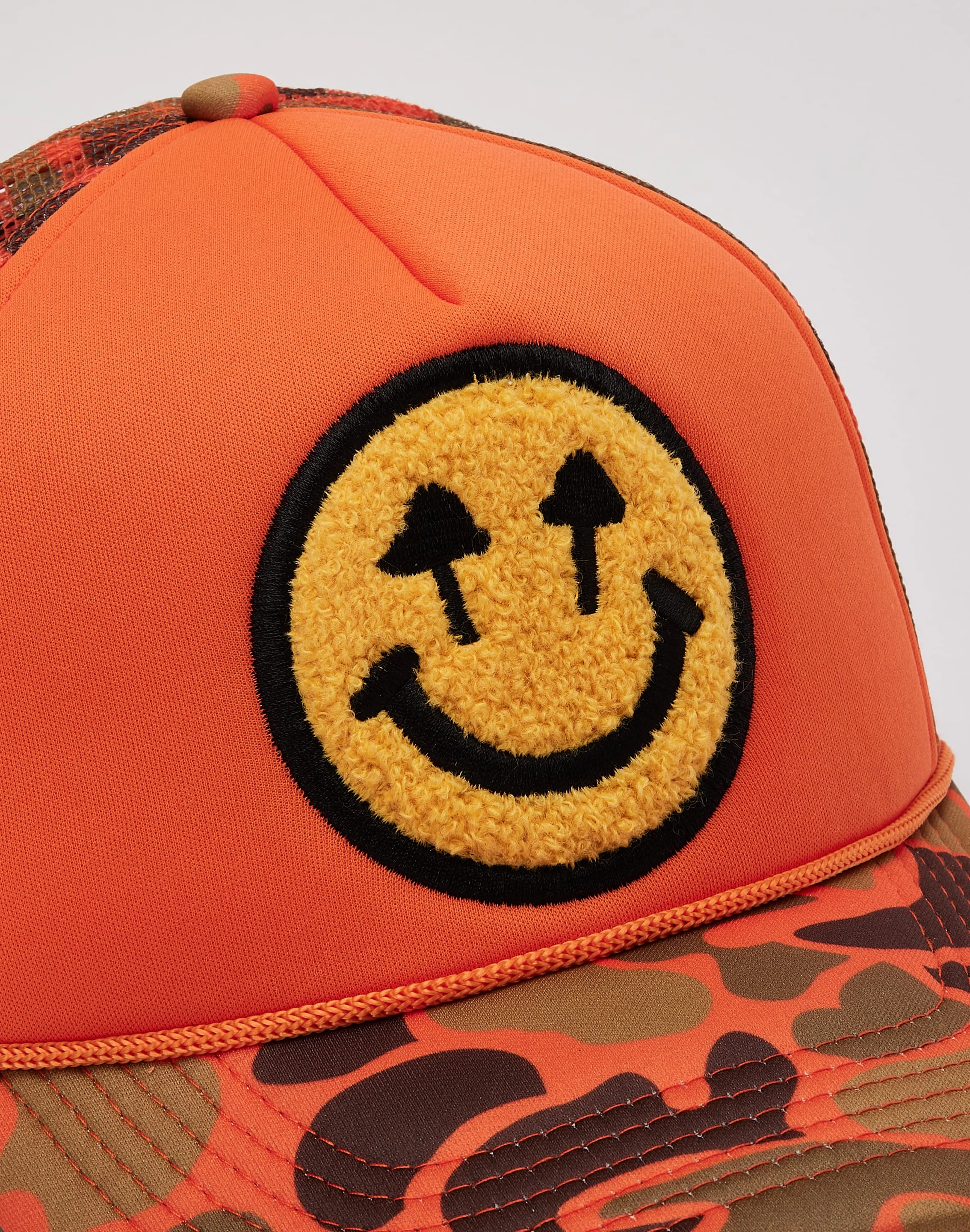 Happy Caps Double Blind Trucker Hat