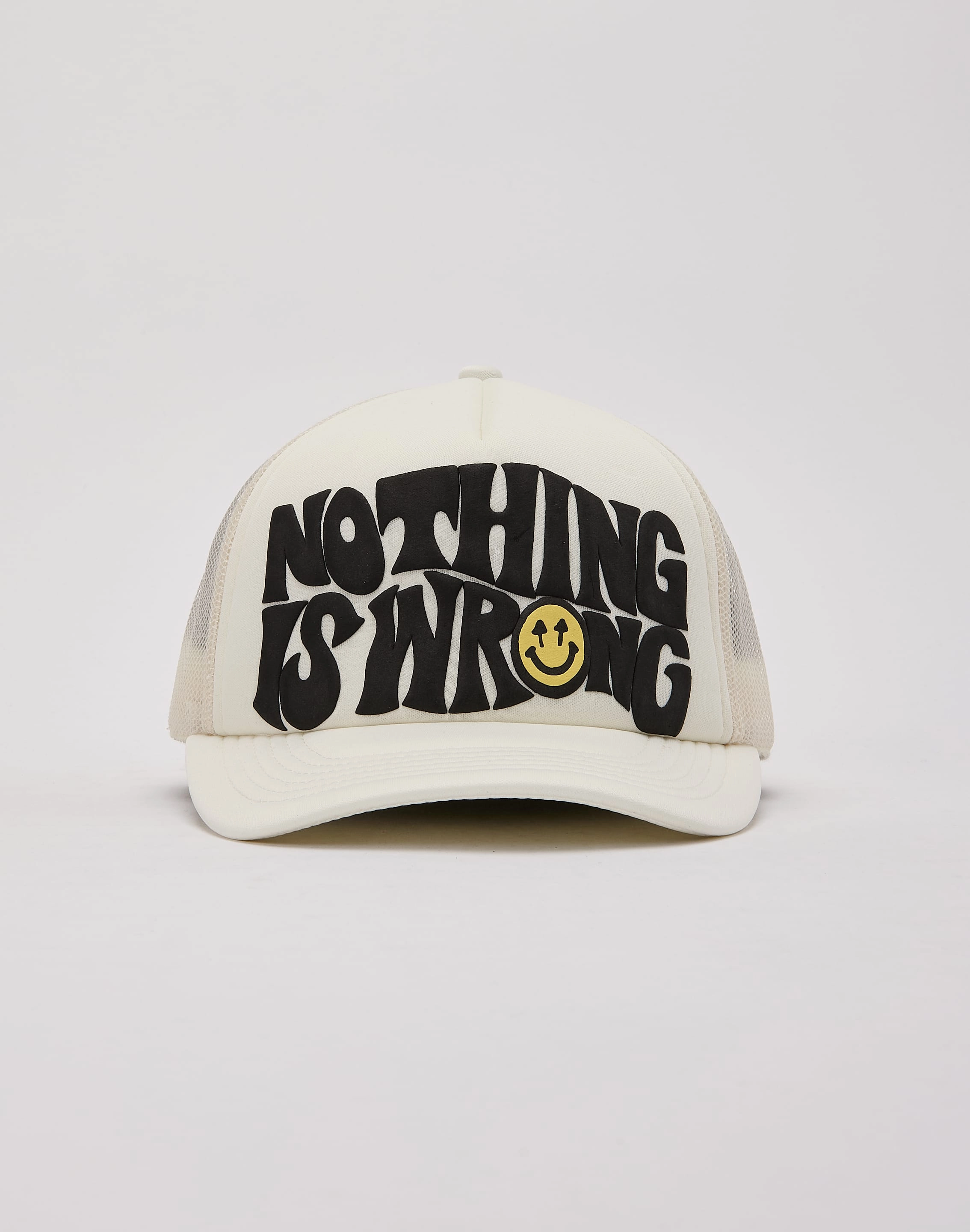 Happy Caps Nothing Is Wrong Trucker Hat