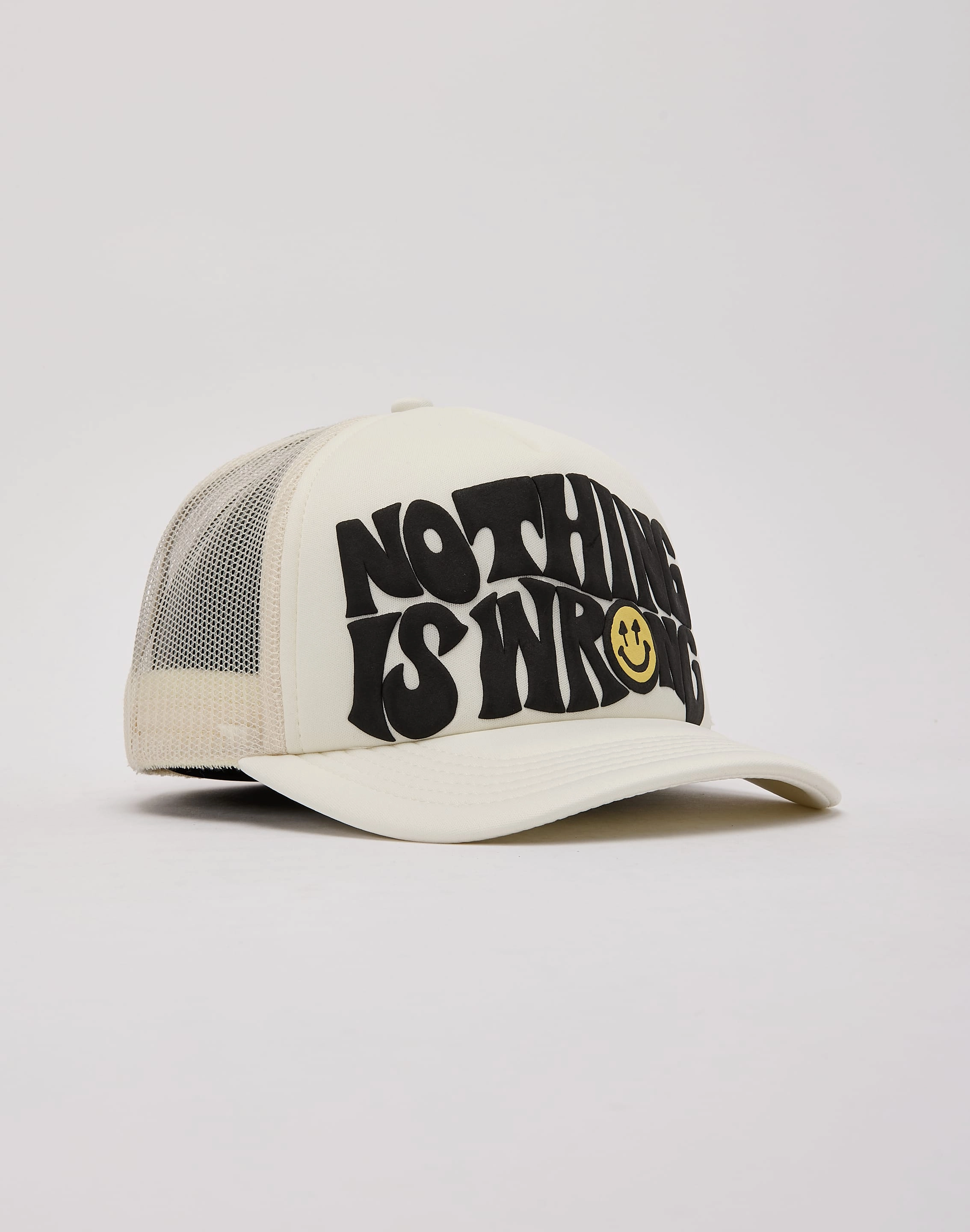 Happy Caps Nothing Is Wrong Trucker Hat