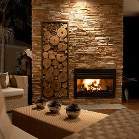 Heatmaster Outdoor Wood Fire A900 Fire & Flue Package