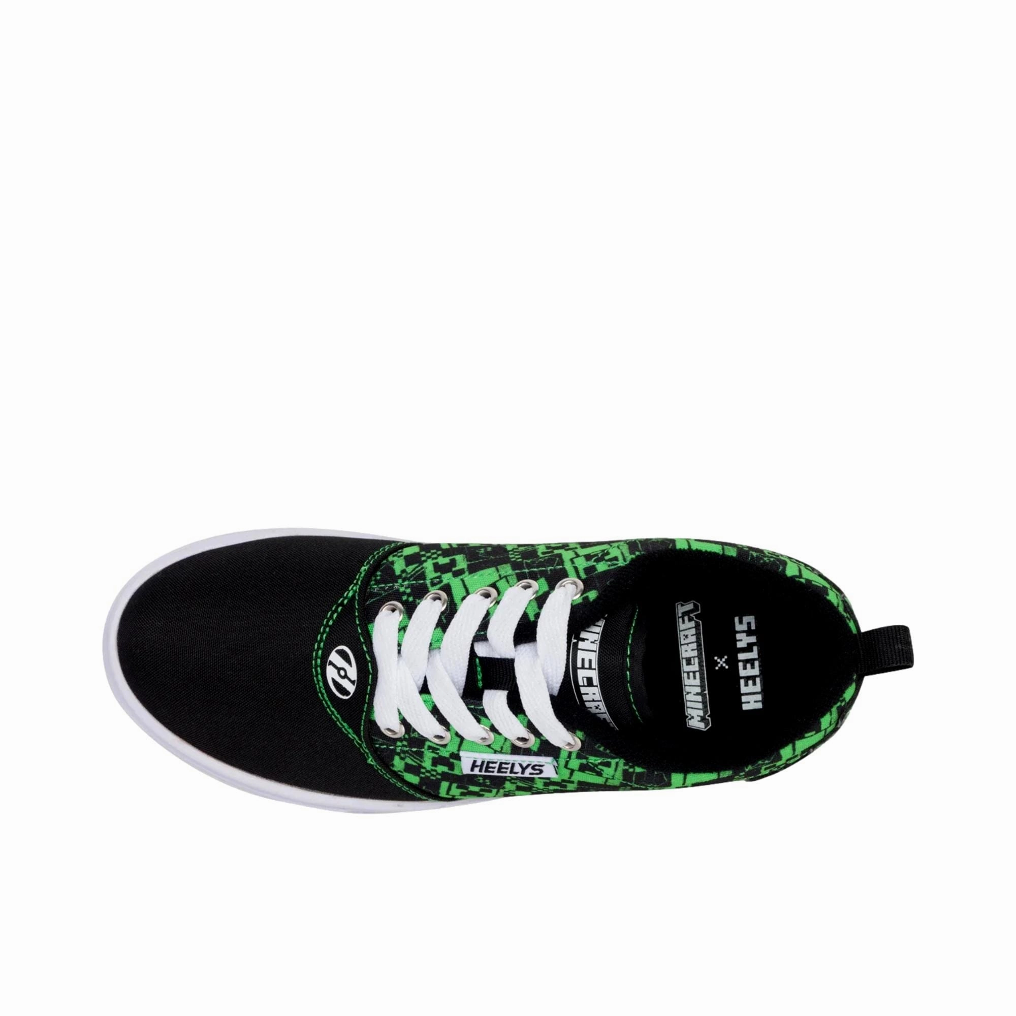Heelys Minecraft Pro 20 Black / Neon Green  HE00317060 Grade-School