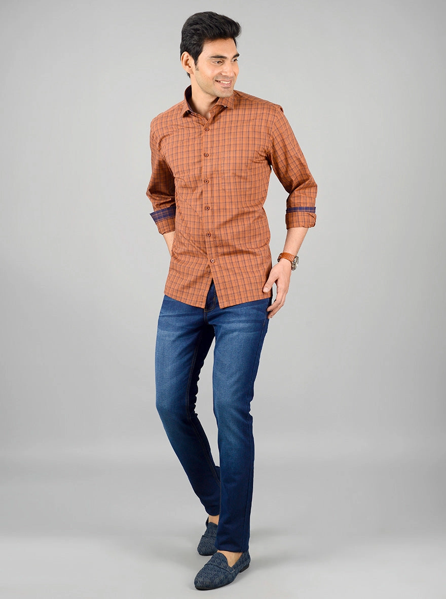 Horizon Blue Washed Narrow Fit Jeans | Greenfibre