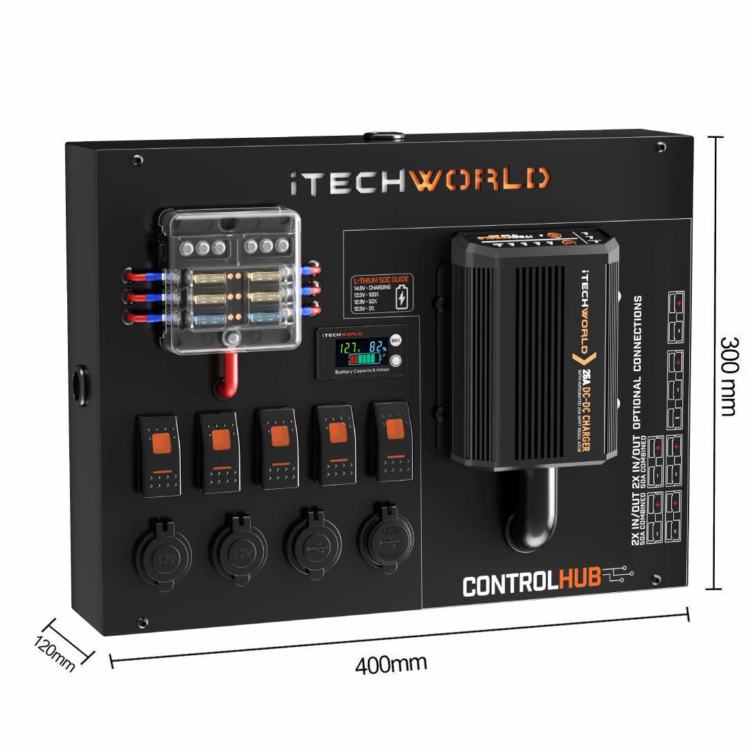 iTechworld | Control Hub | with 25A DCDC Charger