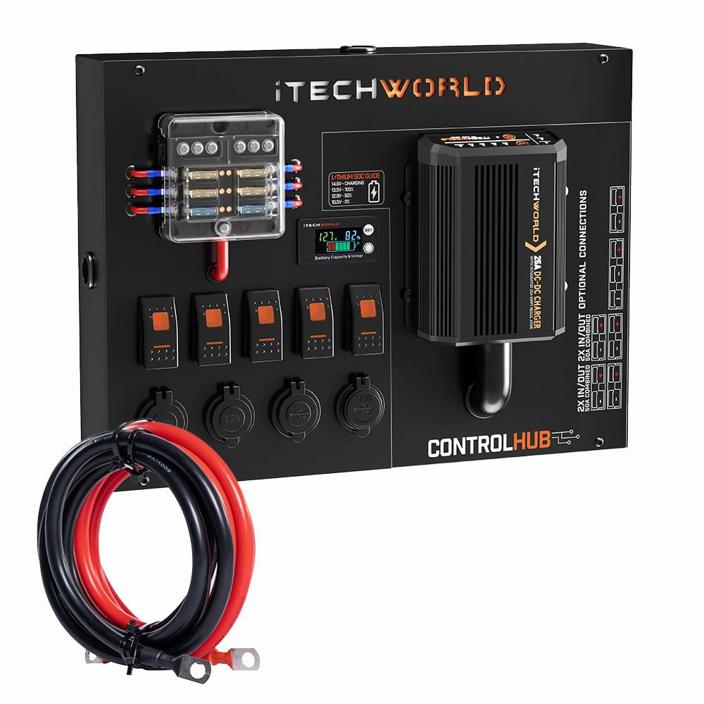 iTechworld | Control Hub | with 25A DCDC Charger