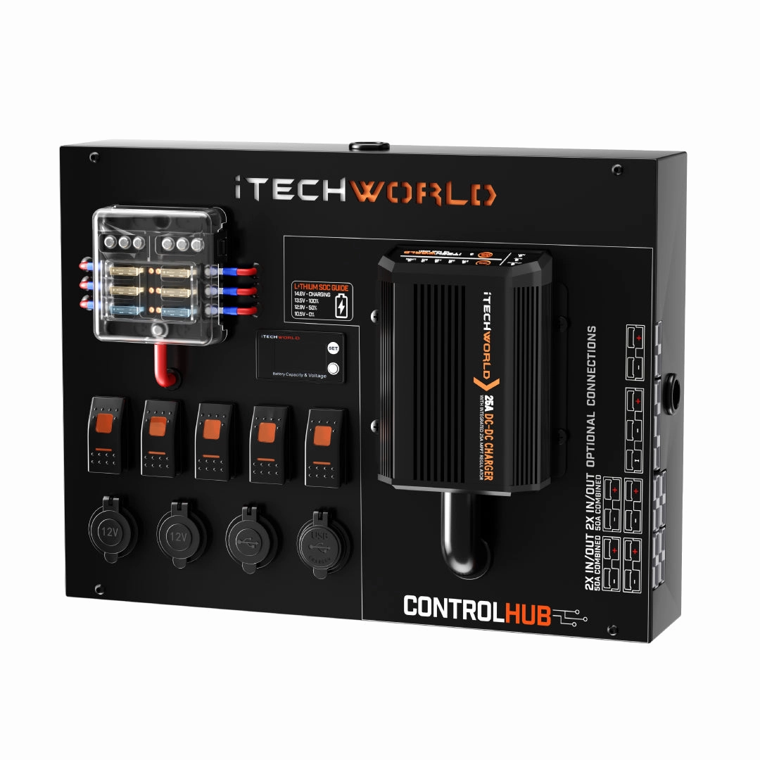 iTechworld | Control Hub | with 25A DCDC Charger