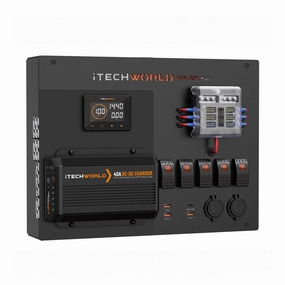 iTechworld | Premium Control Hub | with 40A DCDC Charger and 500A Shunt