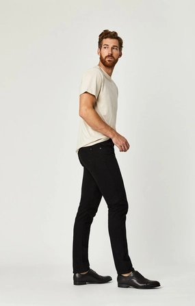JAKE SLIM LEG IN BLACK WILLIAMSBURG