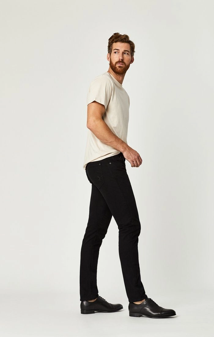 JAKE SLIM LEG IN BLACK WILLIAMSBURG