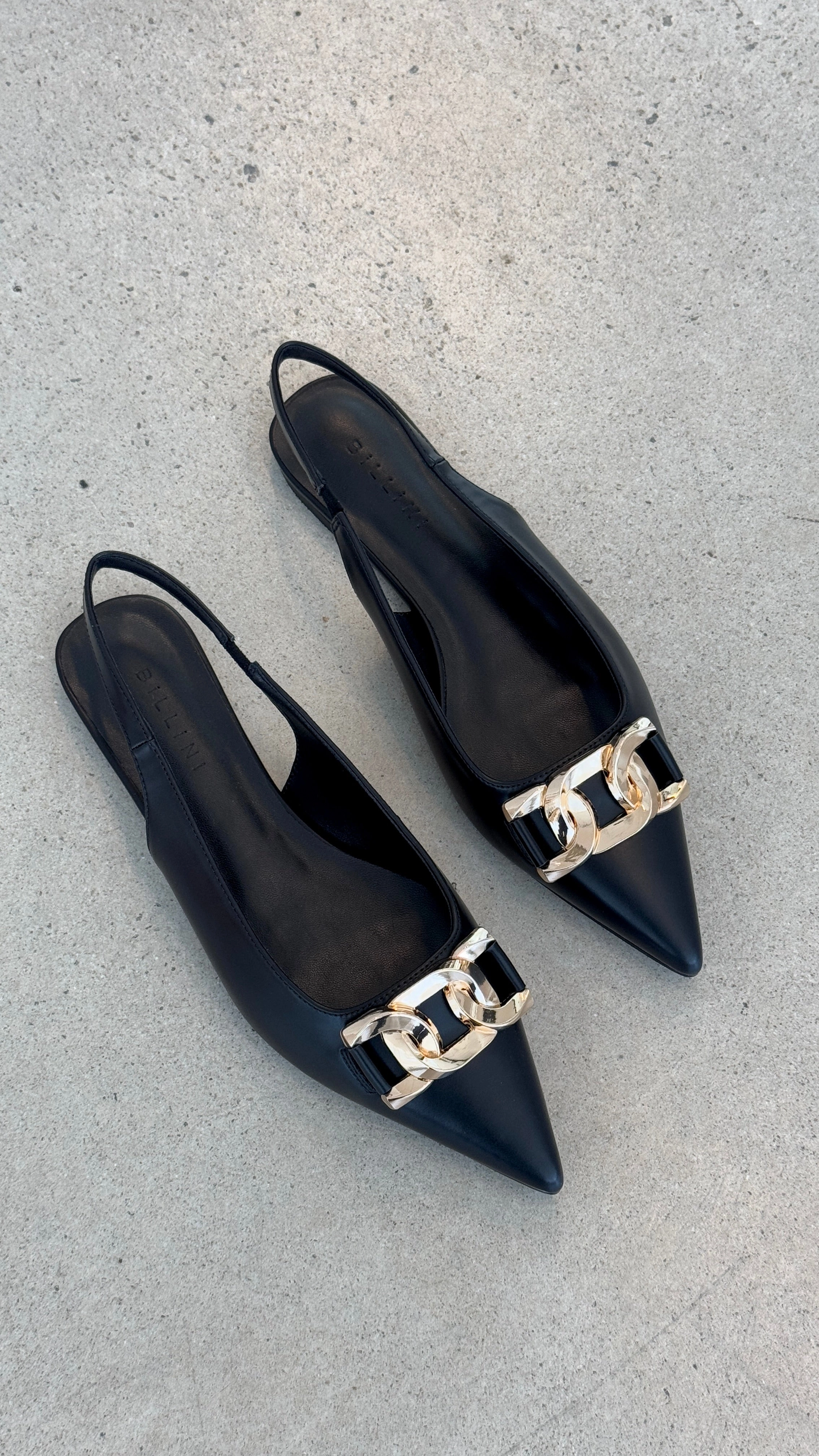 Jane Ballet Flats - Black