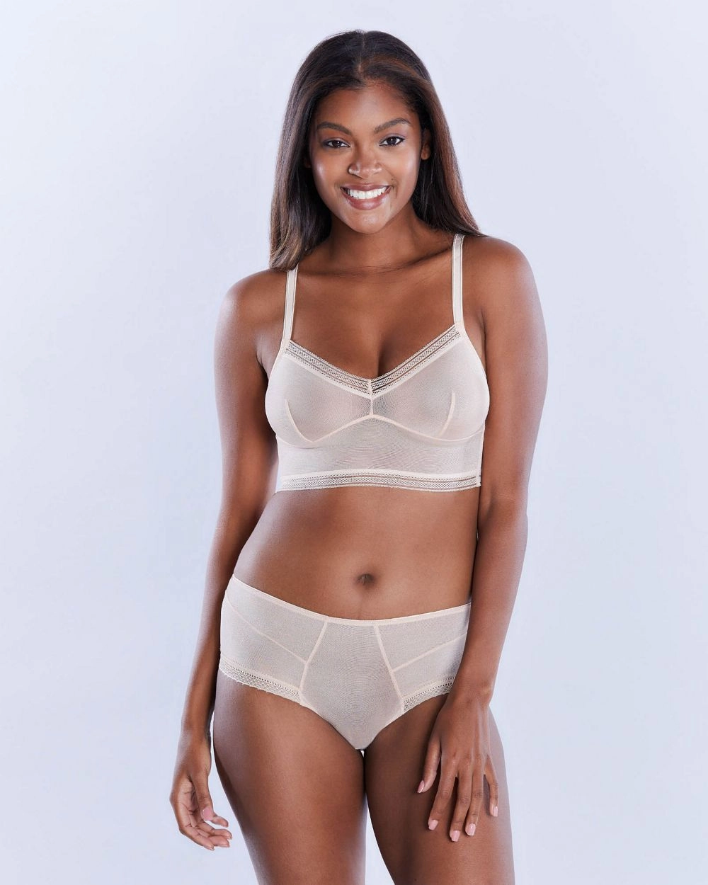 Jet Set Mesh Longline Bra