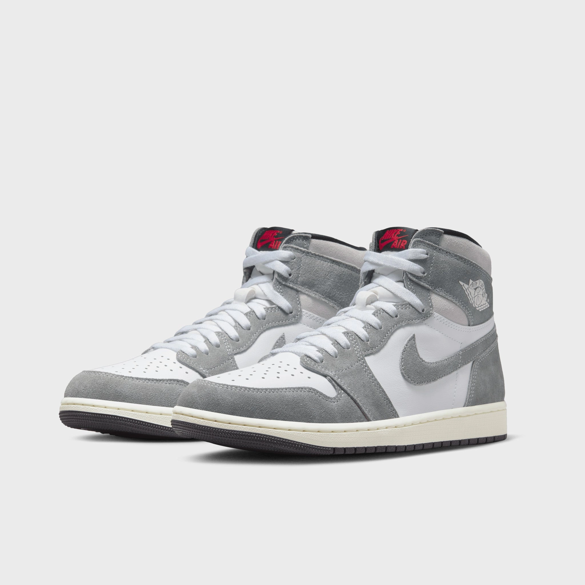 Jordan 1 Retro High OG Black / Fire Red - White