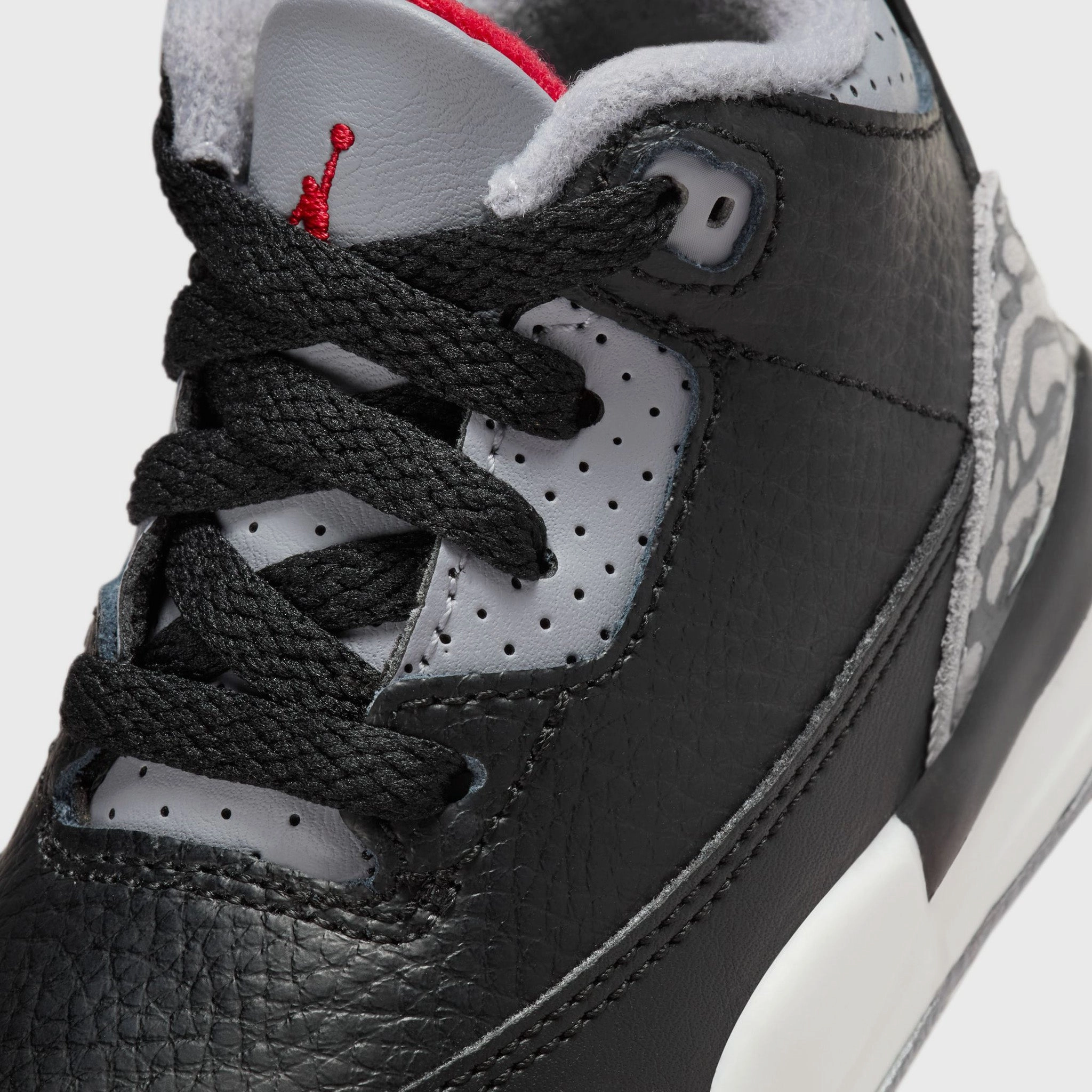 Jordan 3 Retro TD  Black / Fire Red - Cement Grey