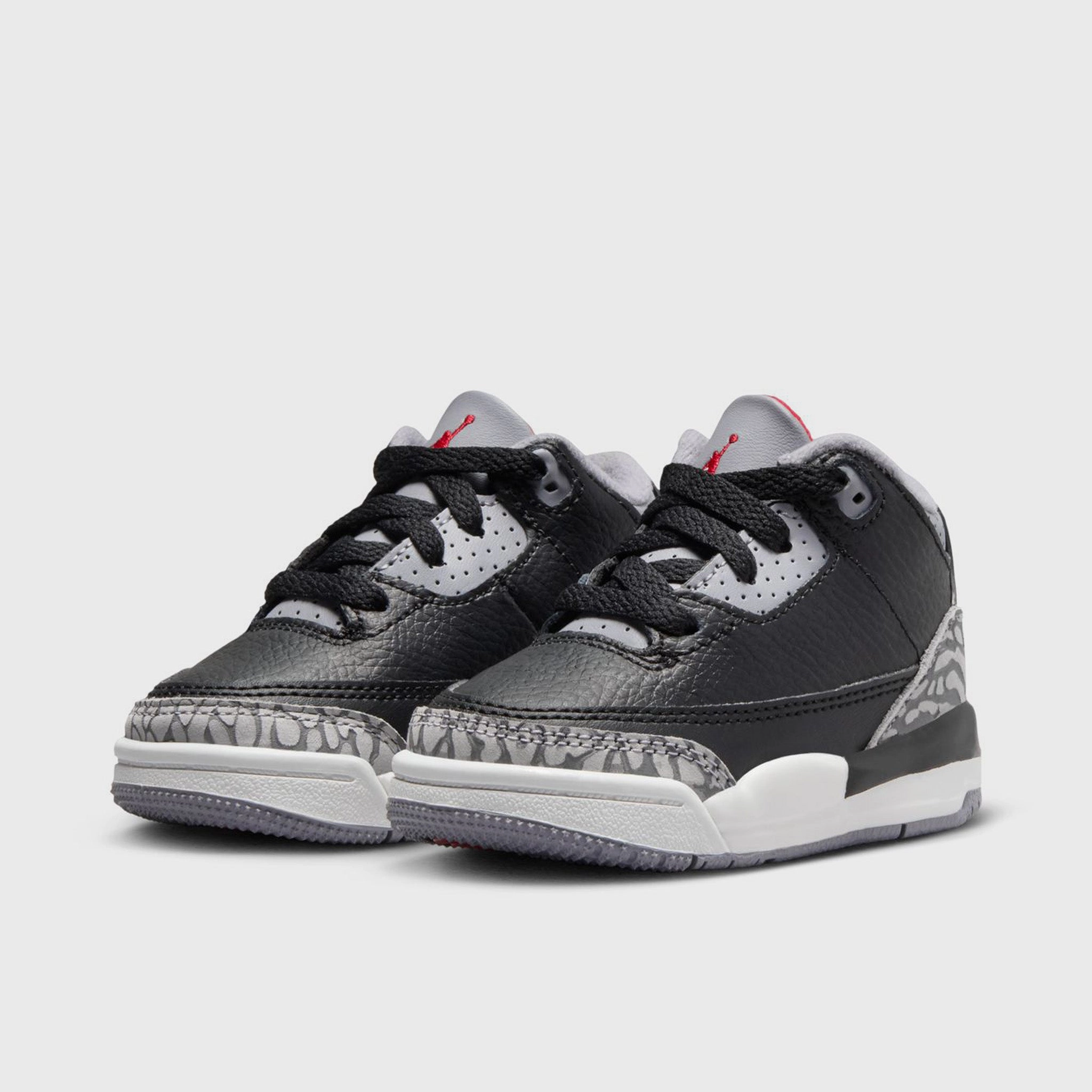 Jordan 3 Retro TD  Black / Fire Red - Cement Grey