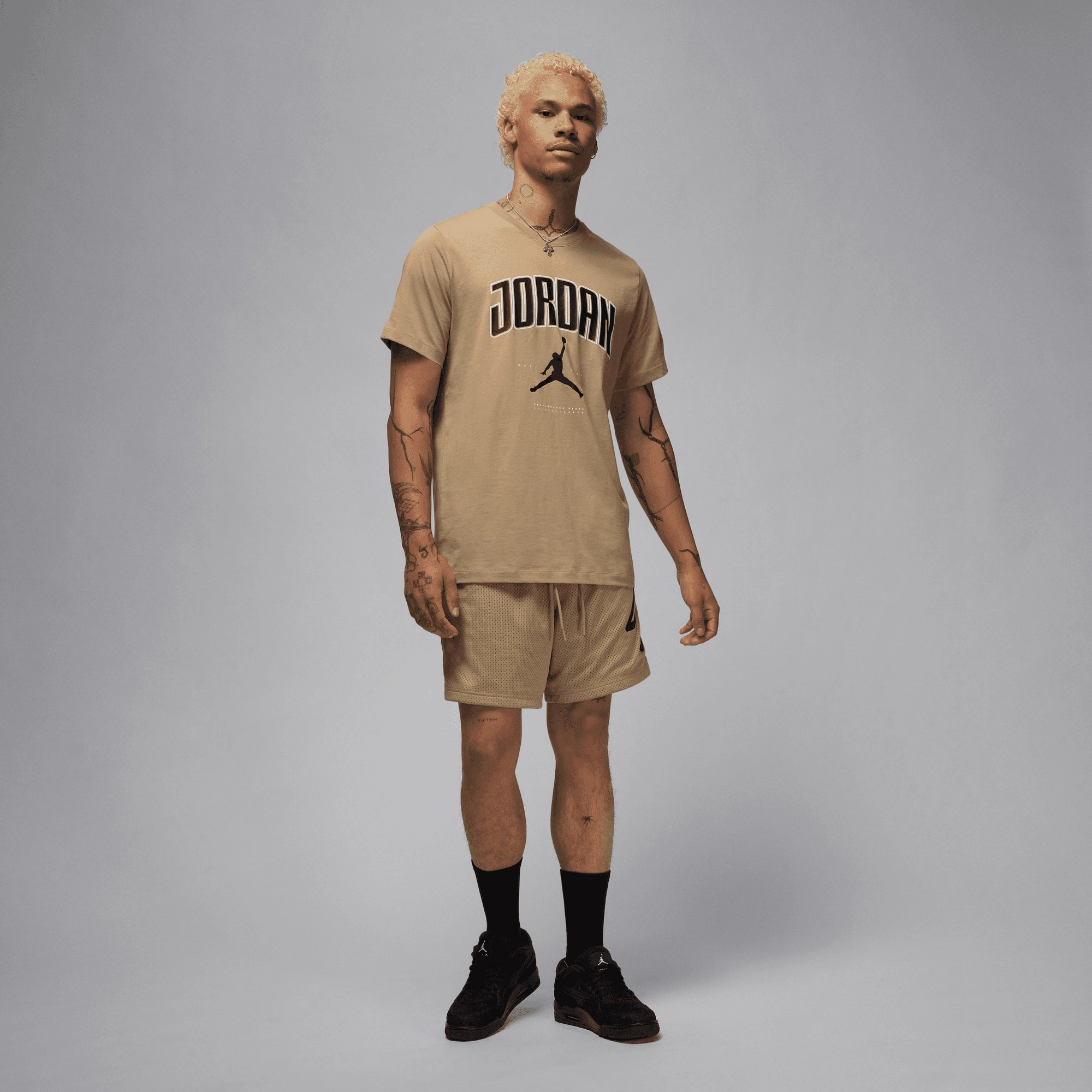 JORDAN | MVP MESH SHORTS { DESERT CAMO/BLACK/BLACK