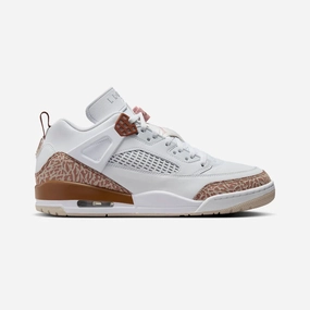 JORDAN | SPIZIKE LOW { WHITE/PINK OXFORD-ARCHAEO BROWN
