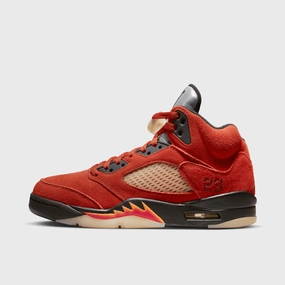 Jordan Women's 5 Retro Martian Sunrise / Black - Fire Red