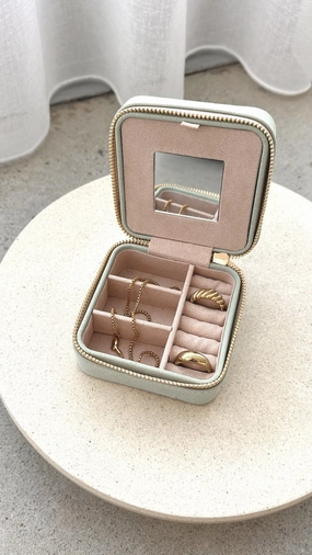 July Jewellery Box - Sage