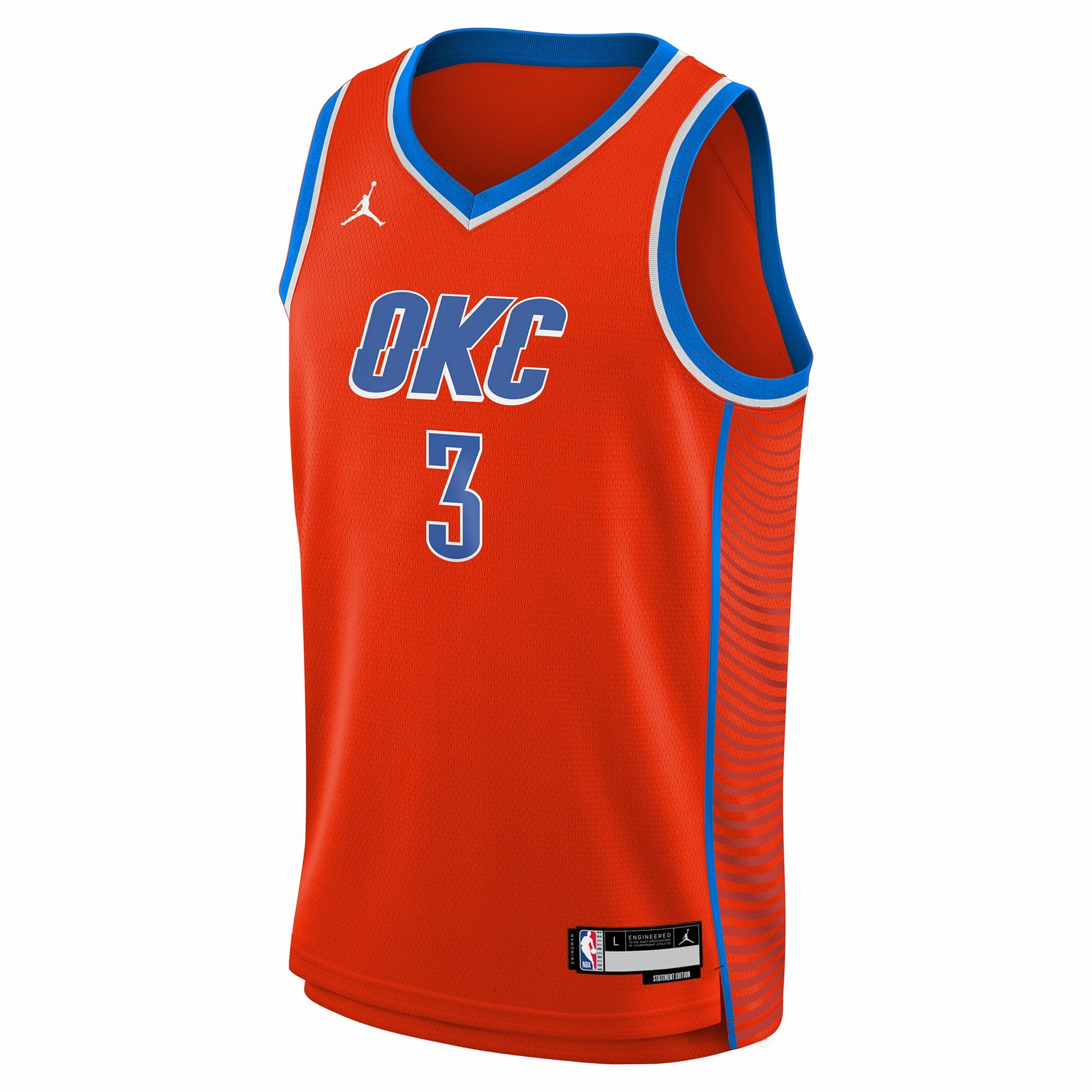 Junior's NBA Oklahoma City Thunder Josh Giddey 2022/23 Statement Swingman Jersey