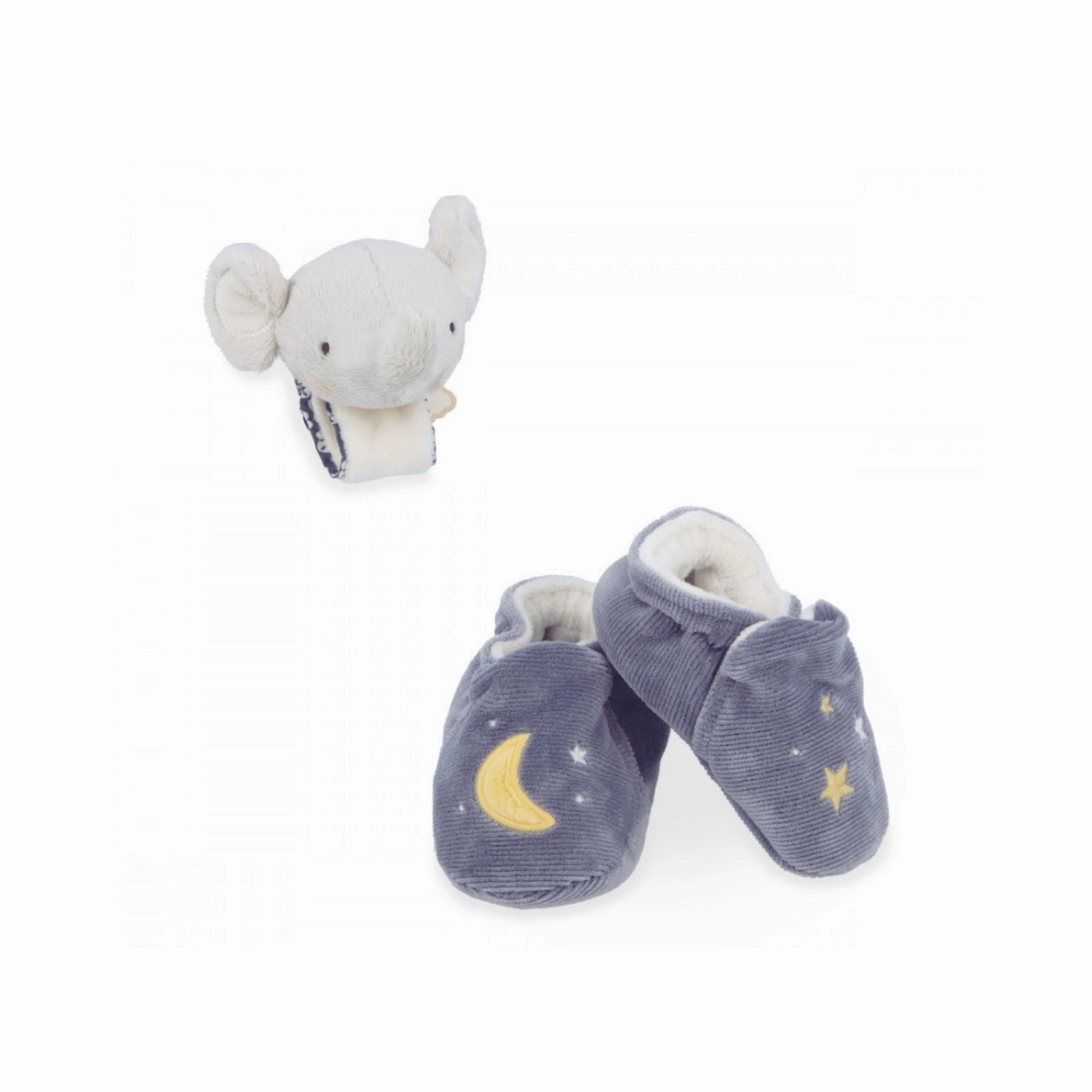 Kaloo Rattle & Slippers - Elephant