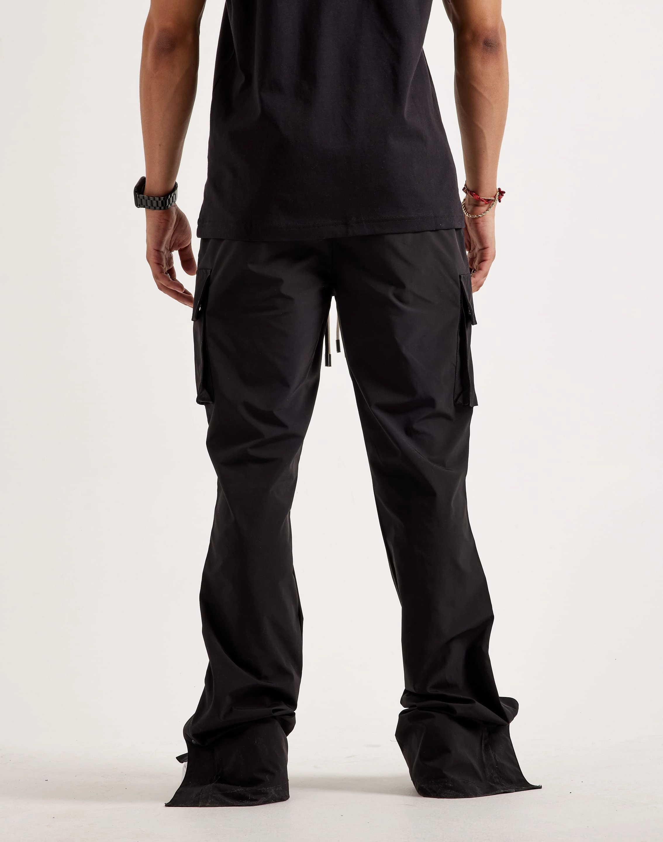 Kloud 9 Nylon Flare Cargo Pants