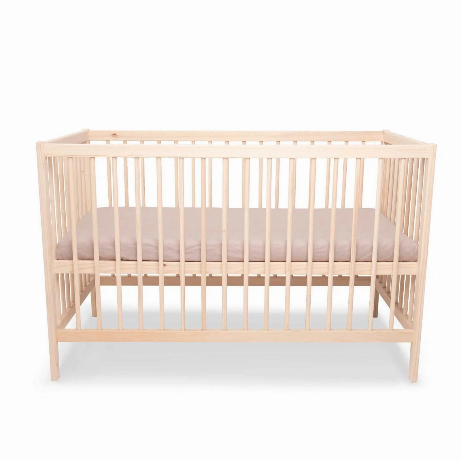 Kukka Natural Wood 2-Level Cot 70x140