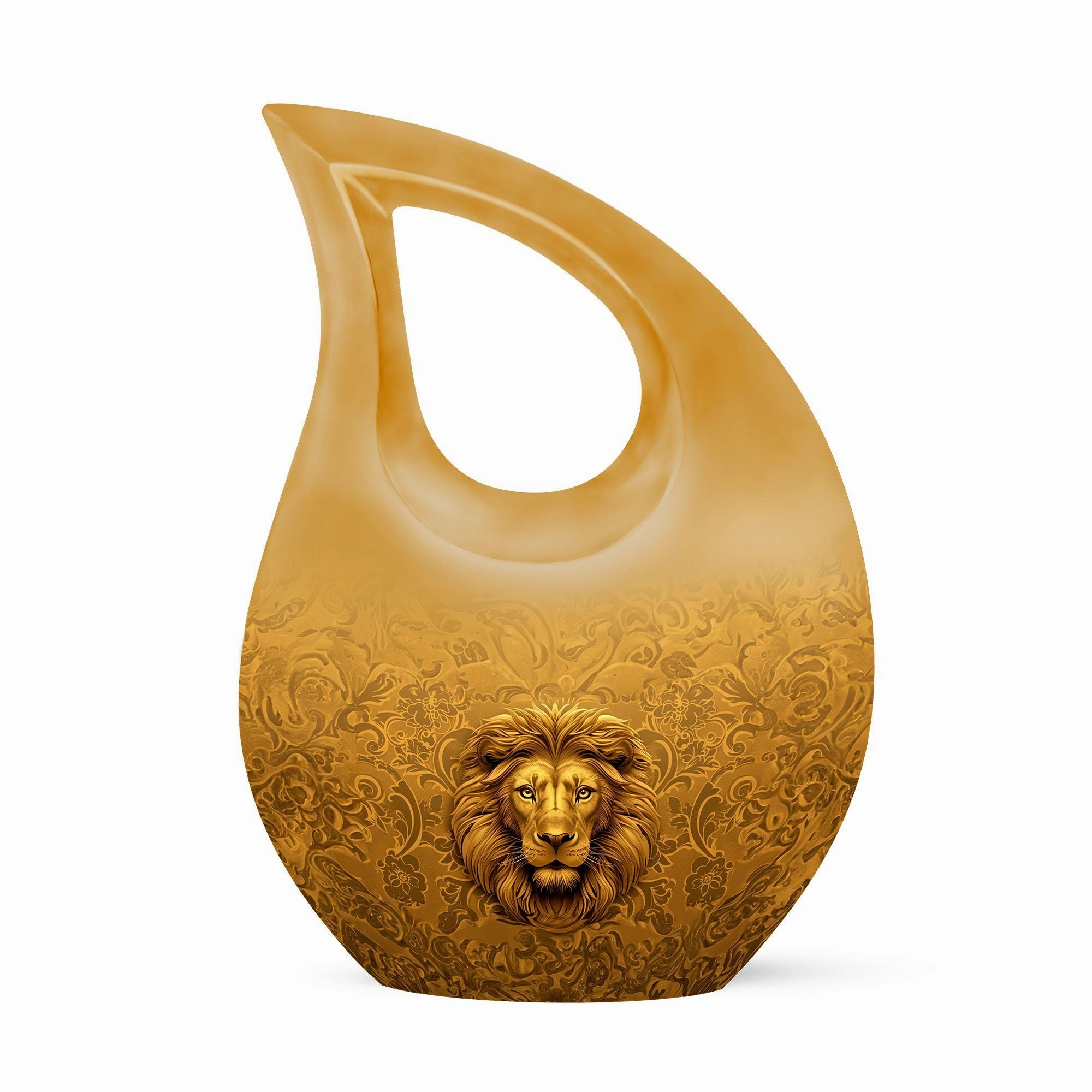 Lion Cremation Urn  - Memorial Cremation Urn for Adult  Ashes