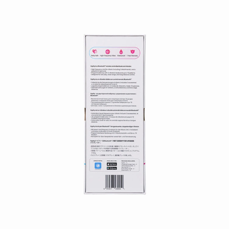 Lovense Hyphy Bluetooth Controlled Dual-Ended Vibrator