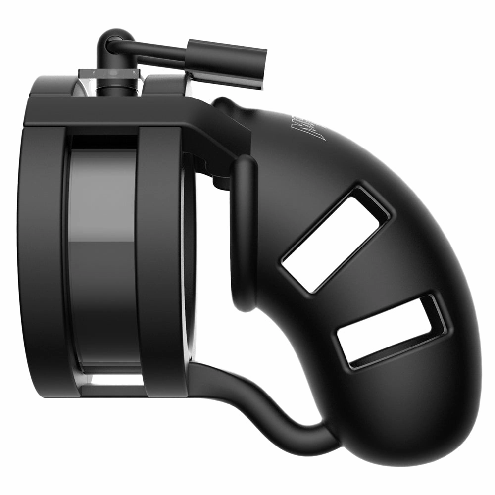 ManCage 3.5" Cock Cage With Silicone Ball Splitter - Model 18