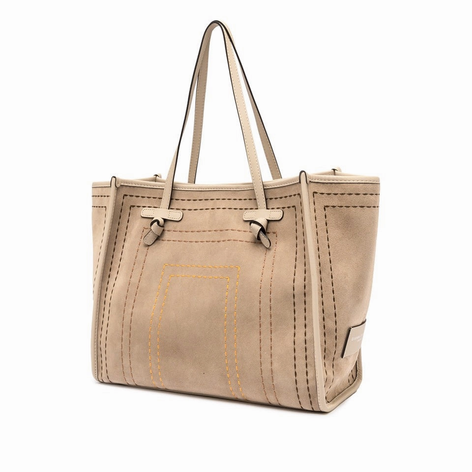 Marcella Soft Suede Tote Bag