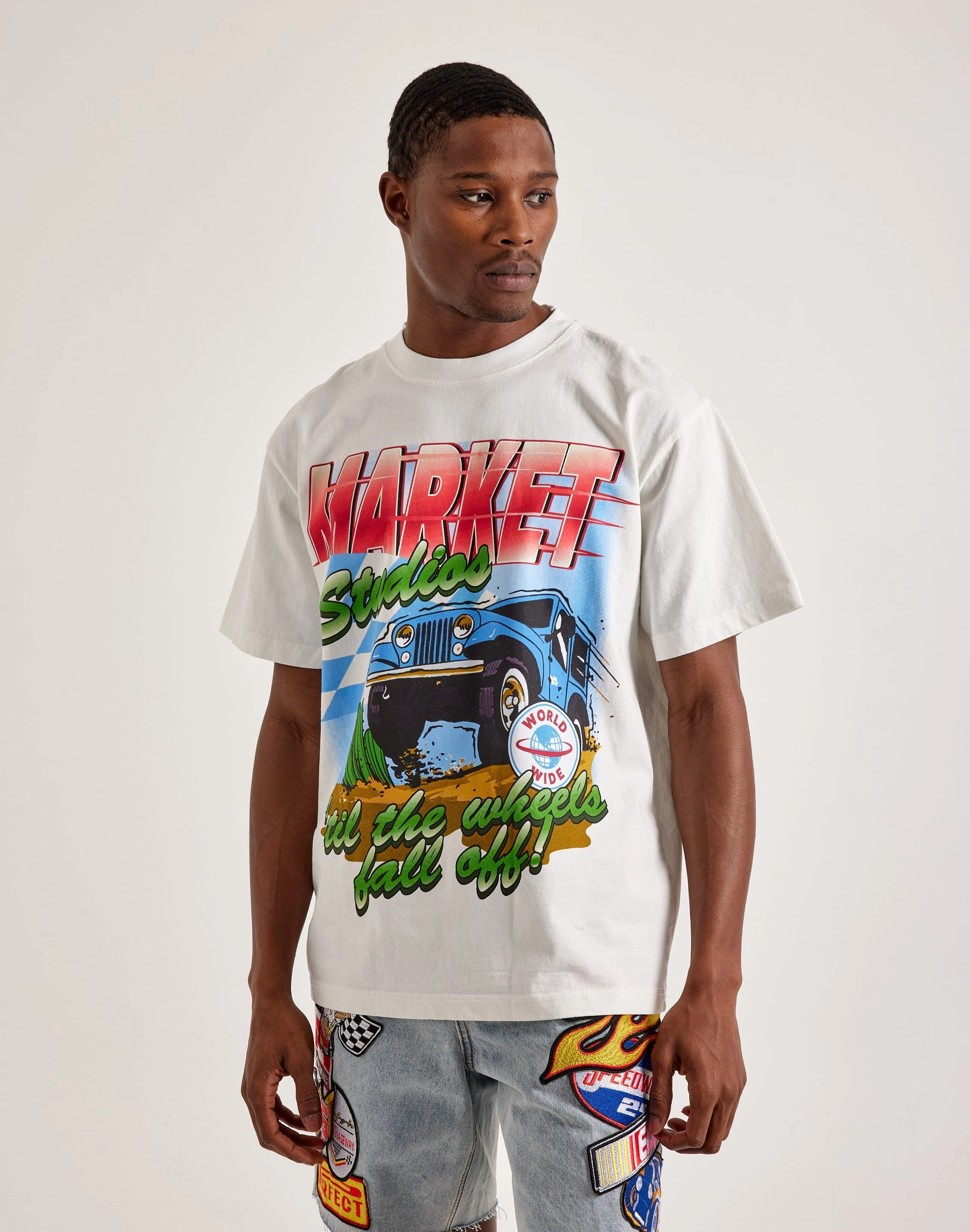 Market Wheels Off Tee