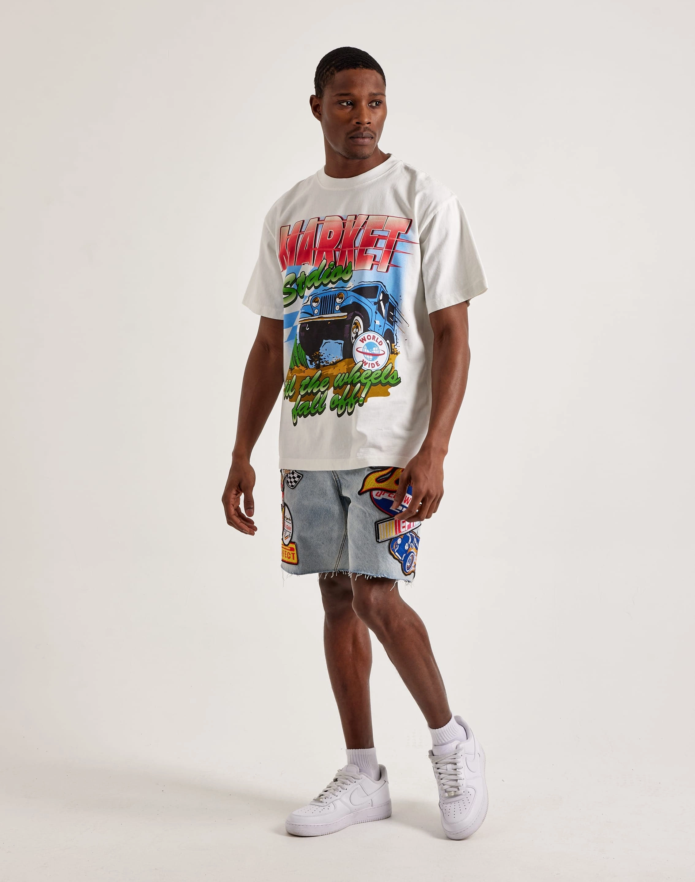 Market Wheels Off Tee