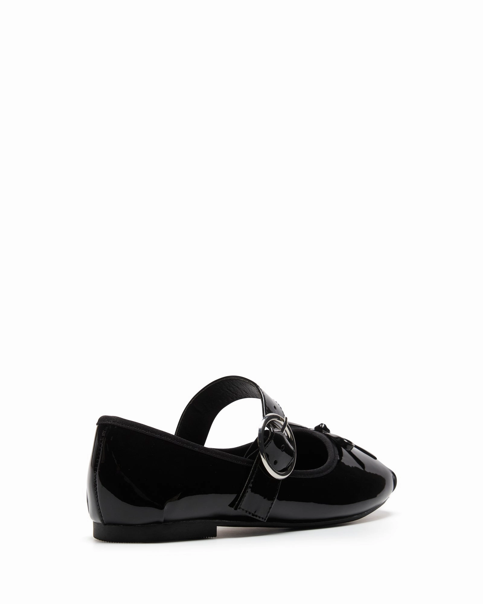 Mesmerize Ballet Flat Black Patent