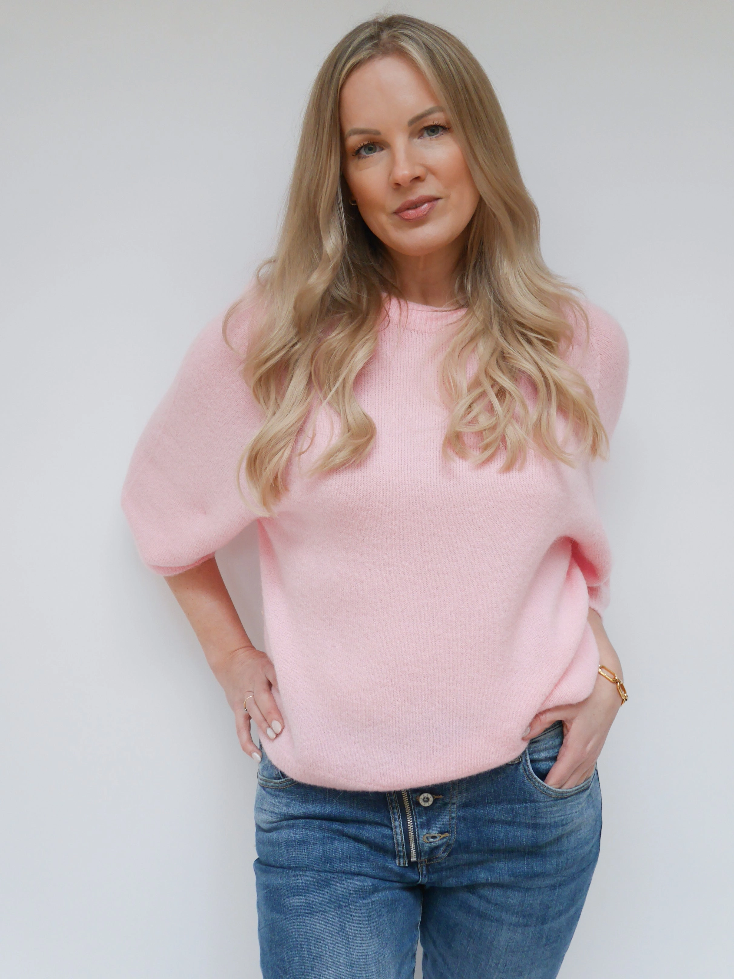 Millie Knit Blush Pink