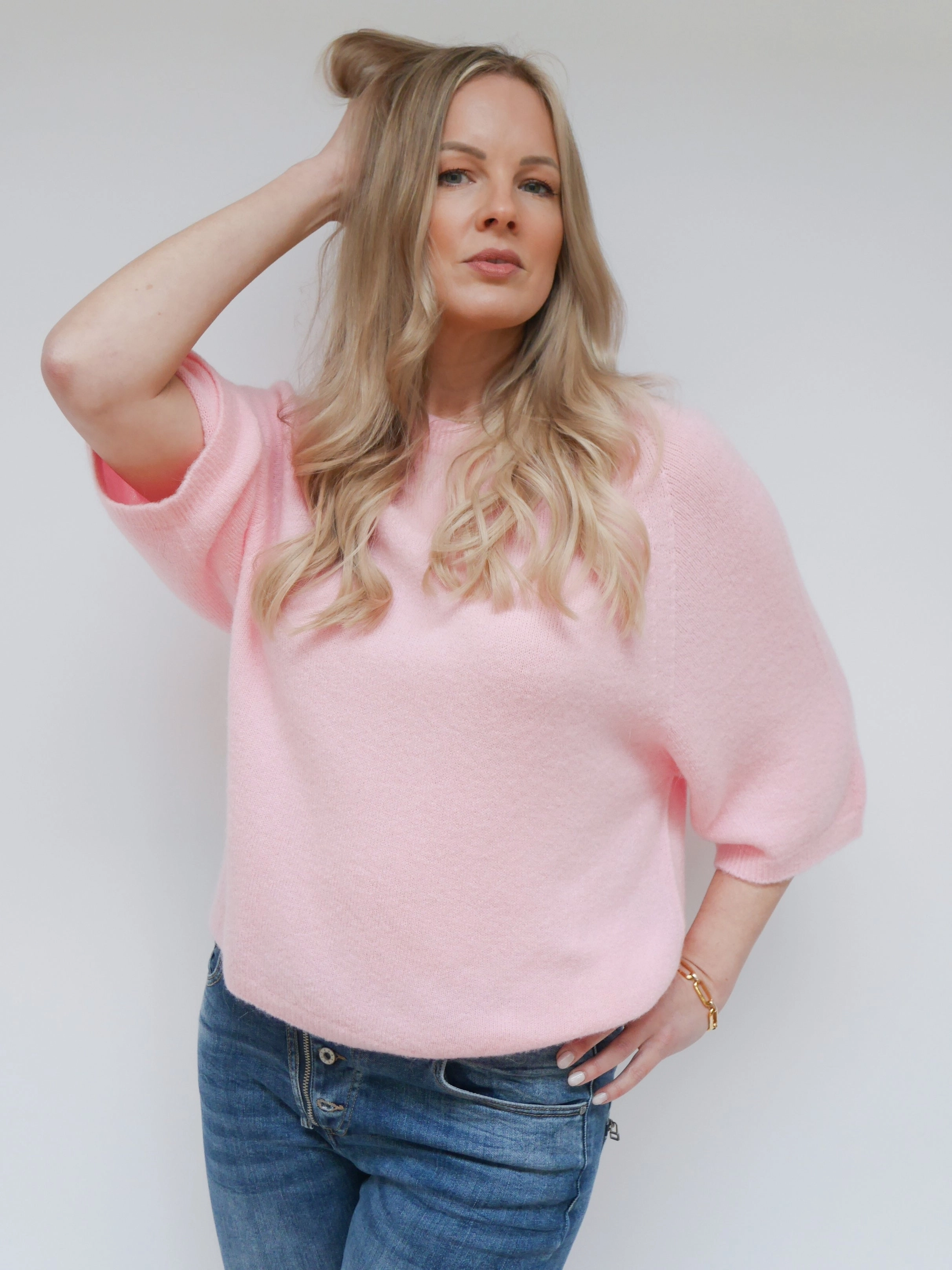 Millie Knit Blush Pink