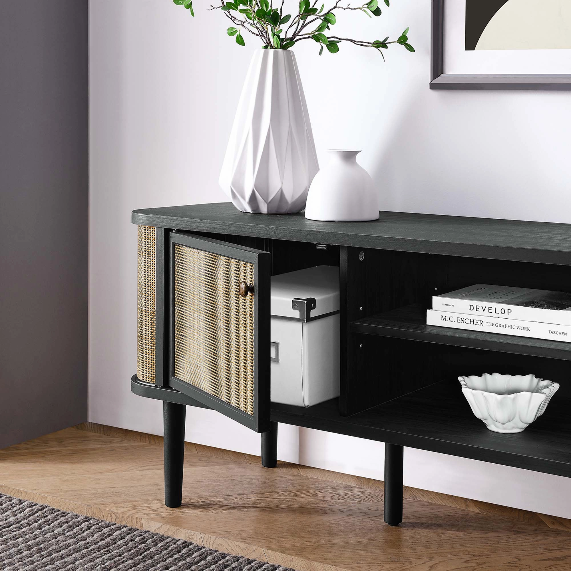 Miramar 60'' Wood TV Stand by Modway