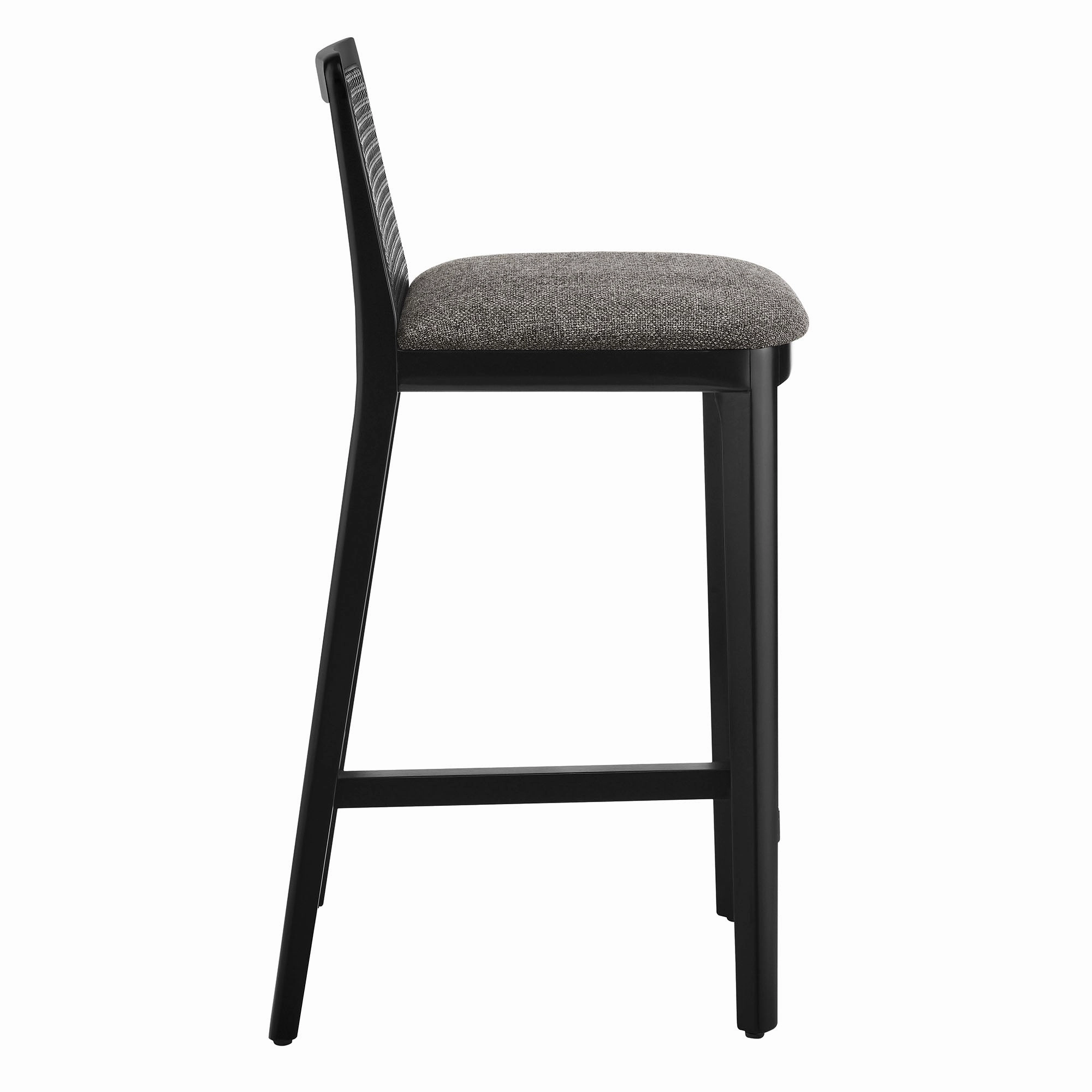 Monarch Beech Wood and Rattan Counter Stool by Modway