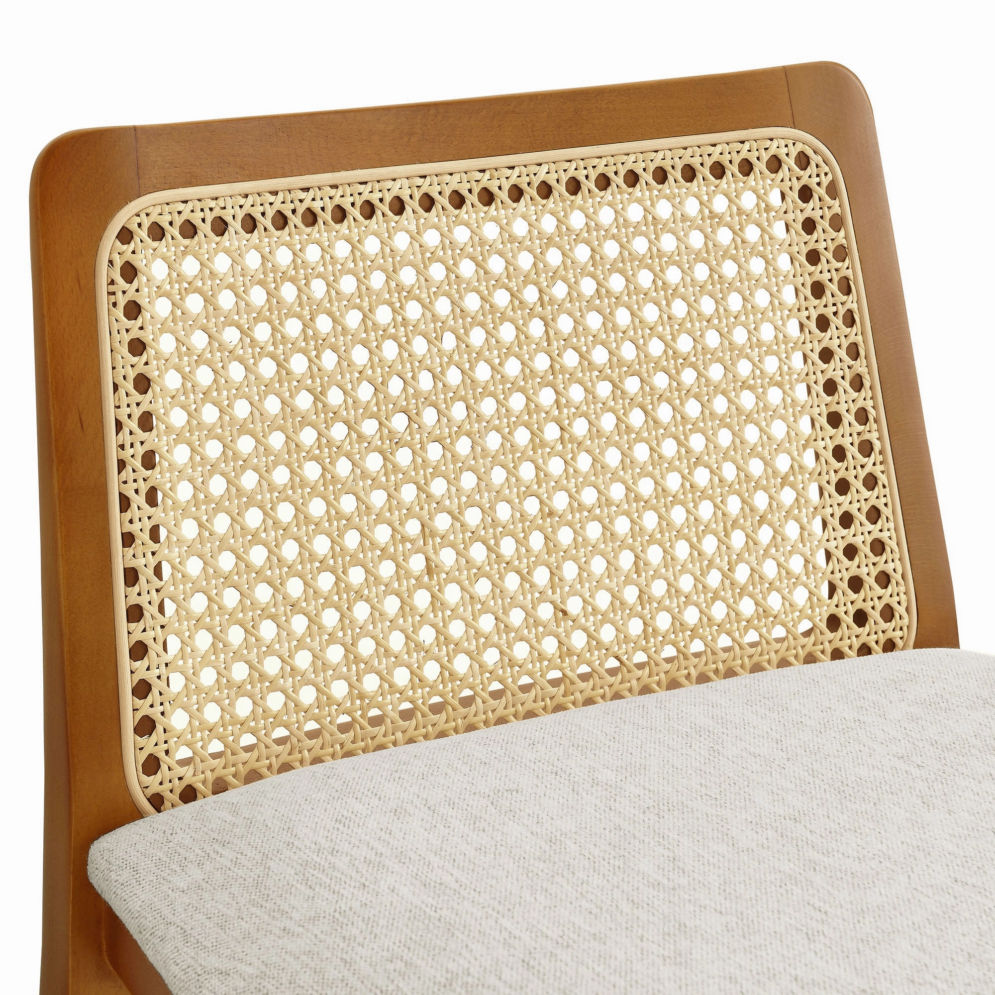Monarch Beech Wood and Rattan Counter Stool by Modway