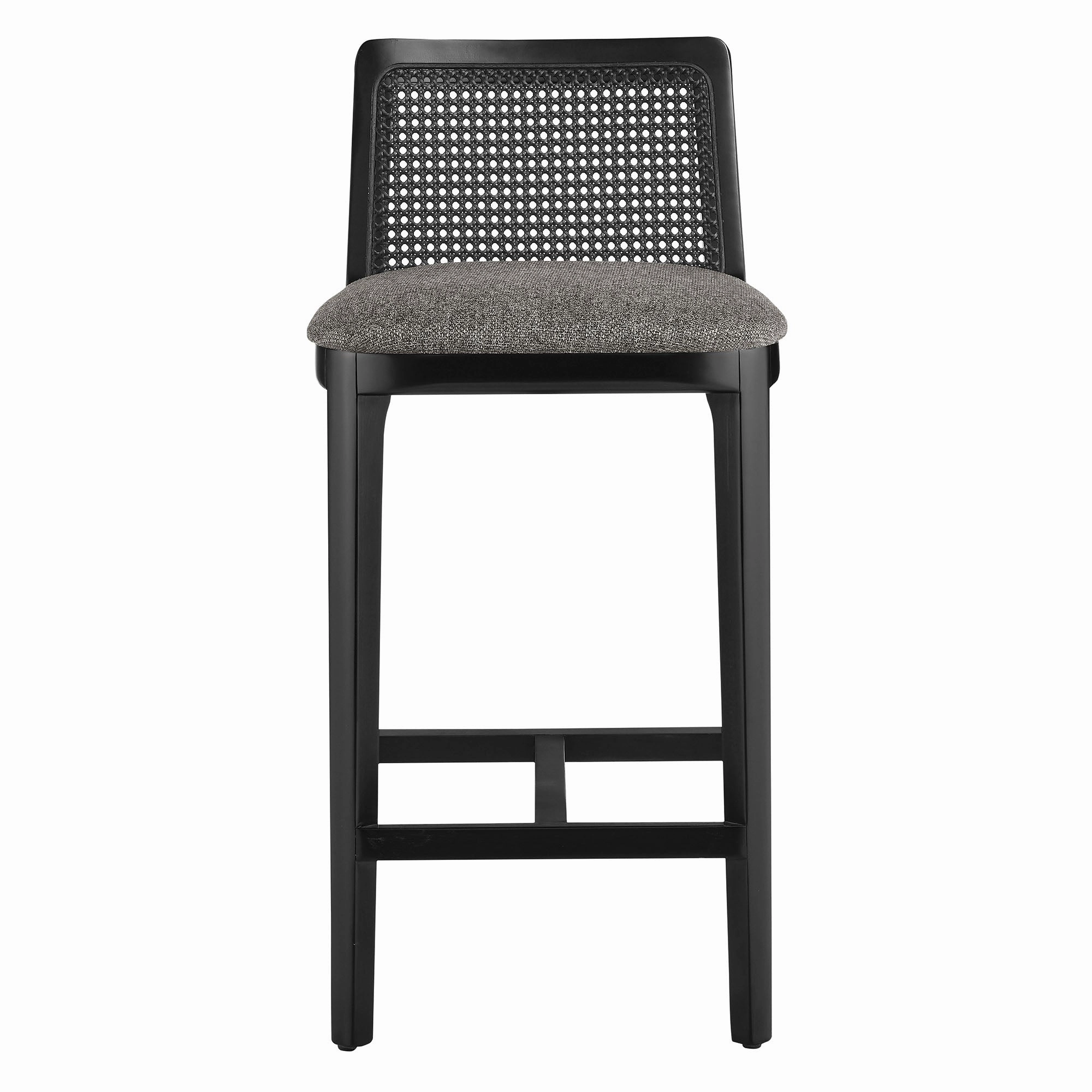 Monarch Beech Wood and Rattan Counter Stool by Modway