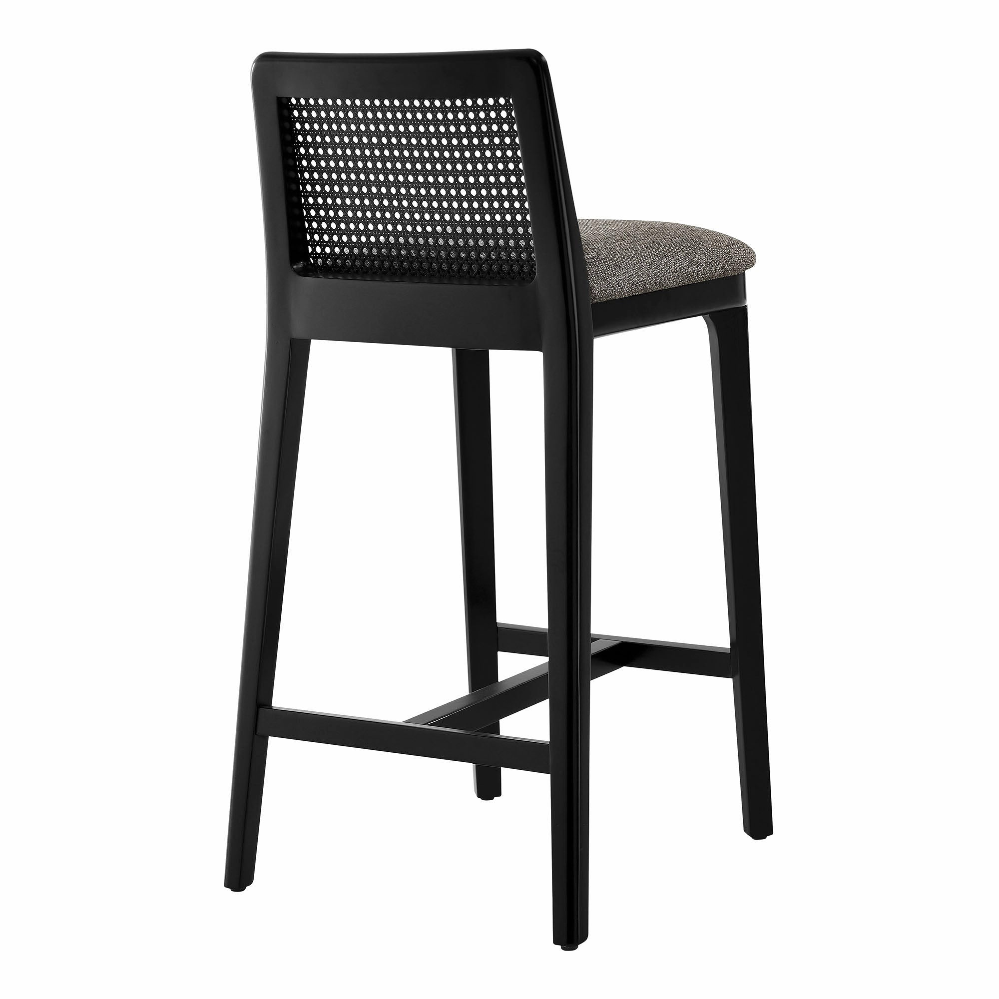 Monarch Beech Wood and Rattan Counter Stool by Modway