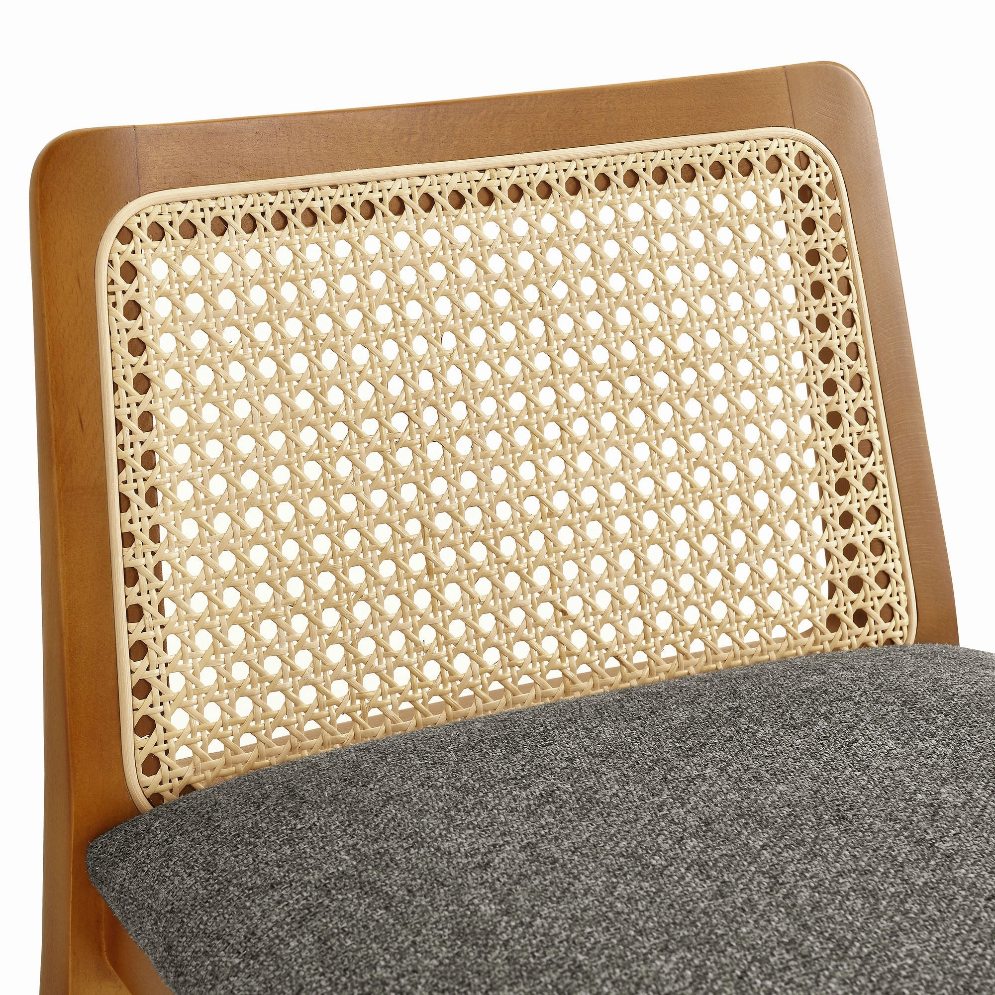 Monarch Beech Wood and Rattan Counter Stool by Modway