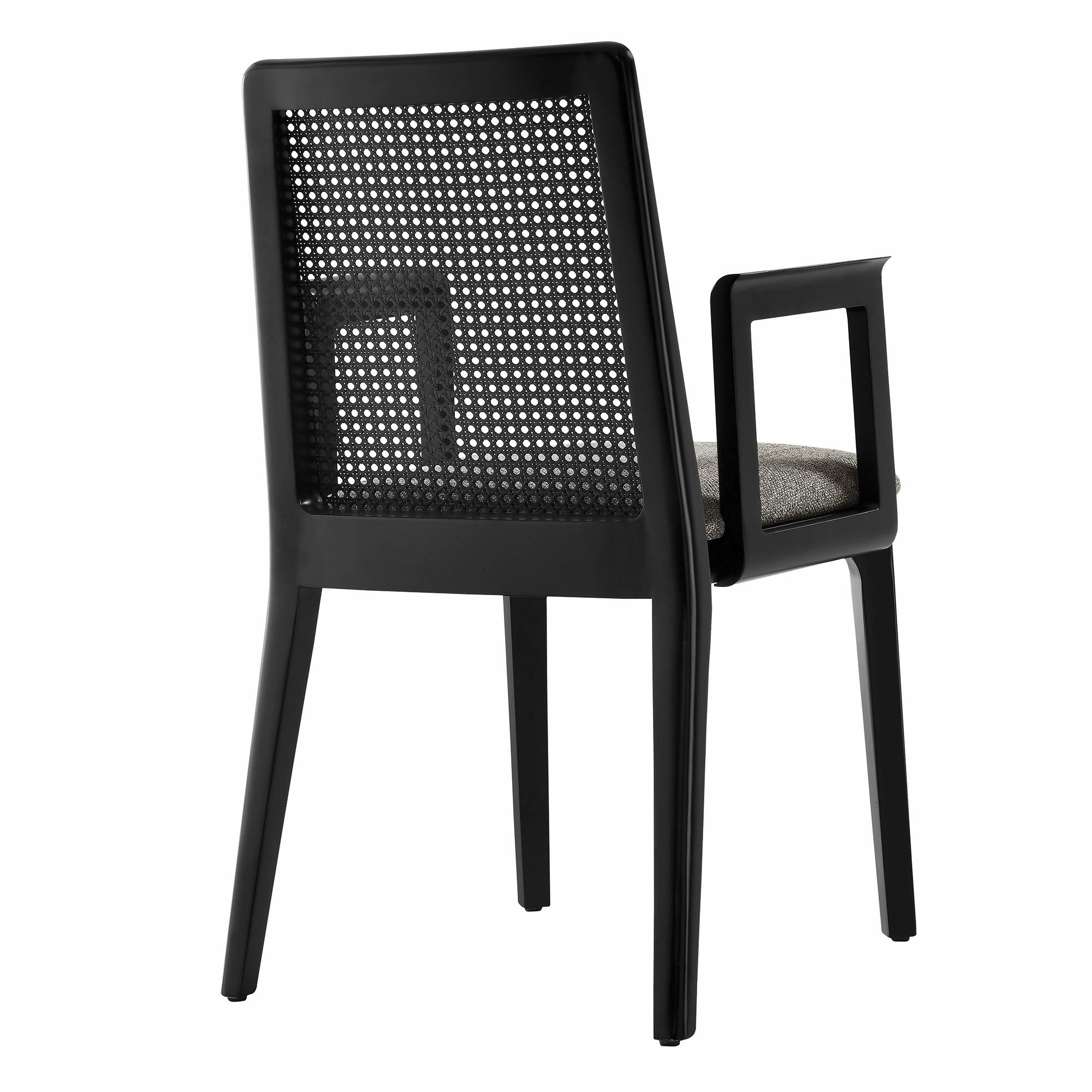 Monarch Beech Wood and Rattan Dining Armchair by Modway