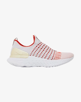 NIKE REACT PHANTOM RUN FLYKNIT 2 WOMEN VAST GREY ORANGE