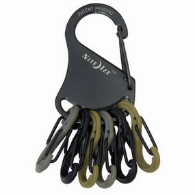 Nite Ize - KEYRACK S-BINER BLACK-MILITARY -