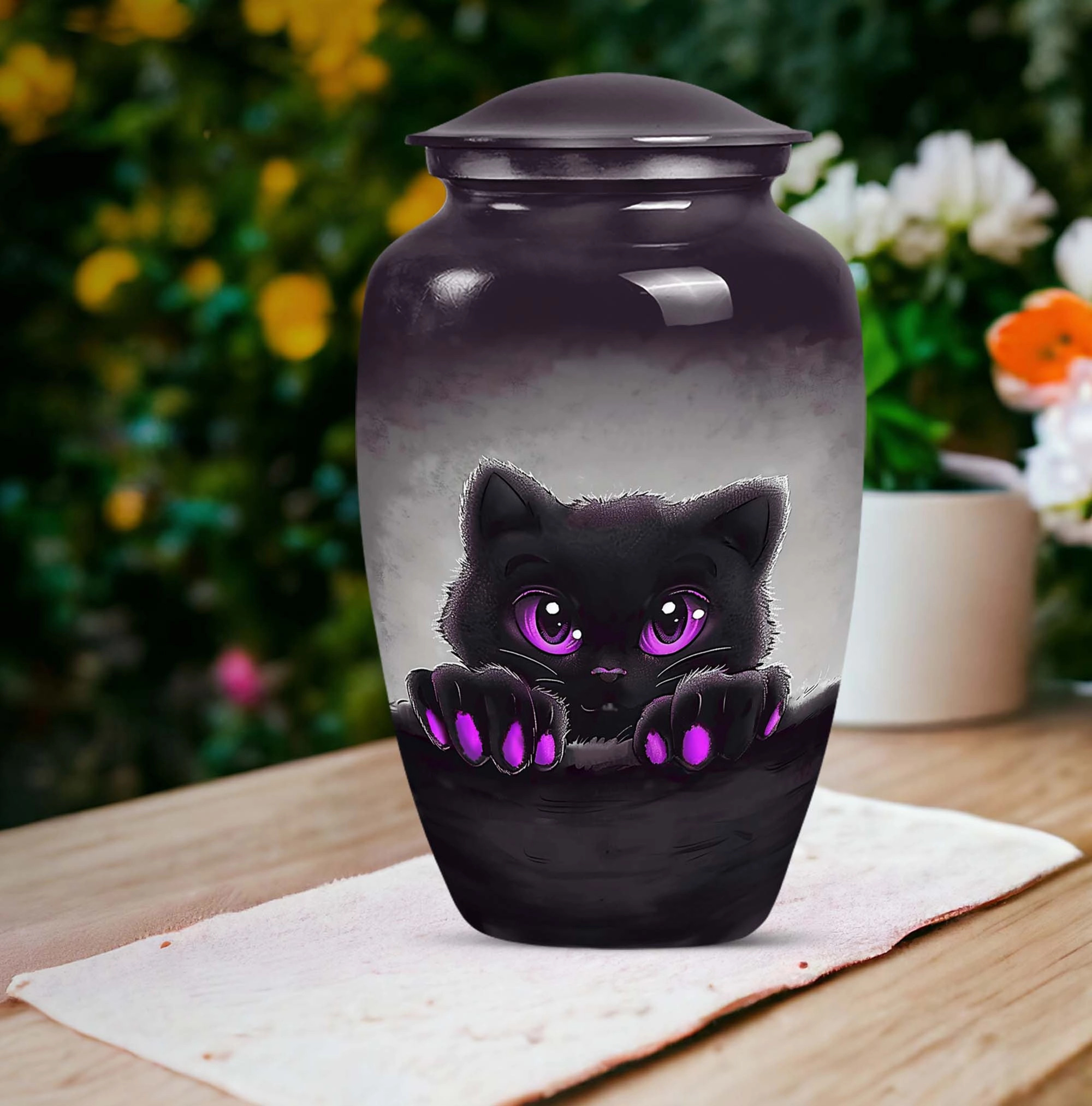 PAWS Eternity's Embrace: Adult Male Cremation Urn For Ashes