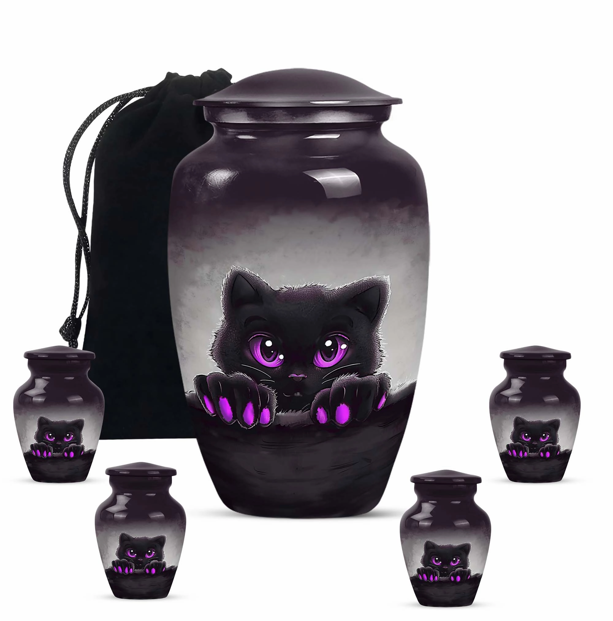 PAWS Eternity's Embrace: Adult Male Cremation Urn For Ashes