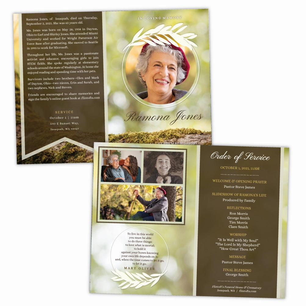 Peaceful Bough Folder