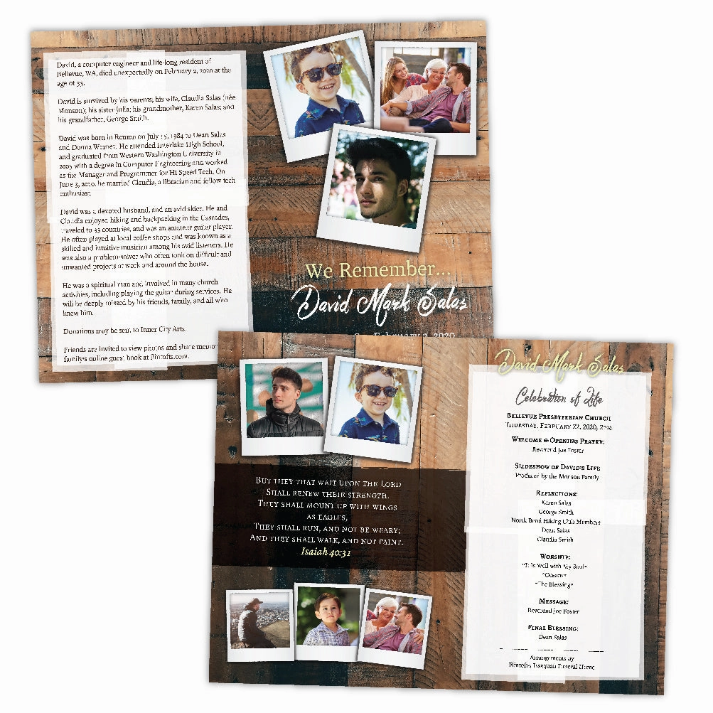 Polaroid Paneling Folder